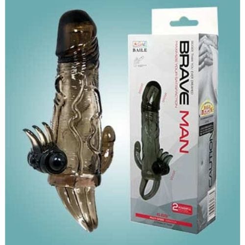 brave man double vibrator penis