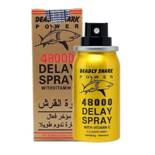 Deadly Shark Power 48000 Delay Spray for Men (150 Sprays) - Image 2