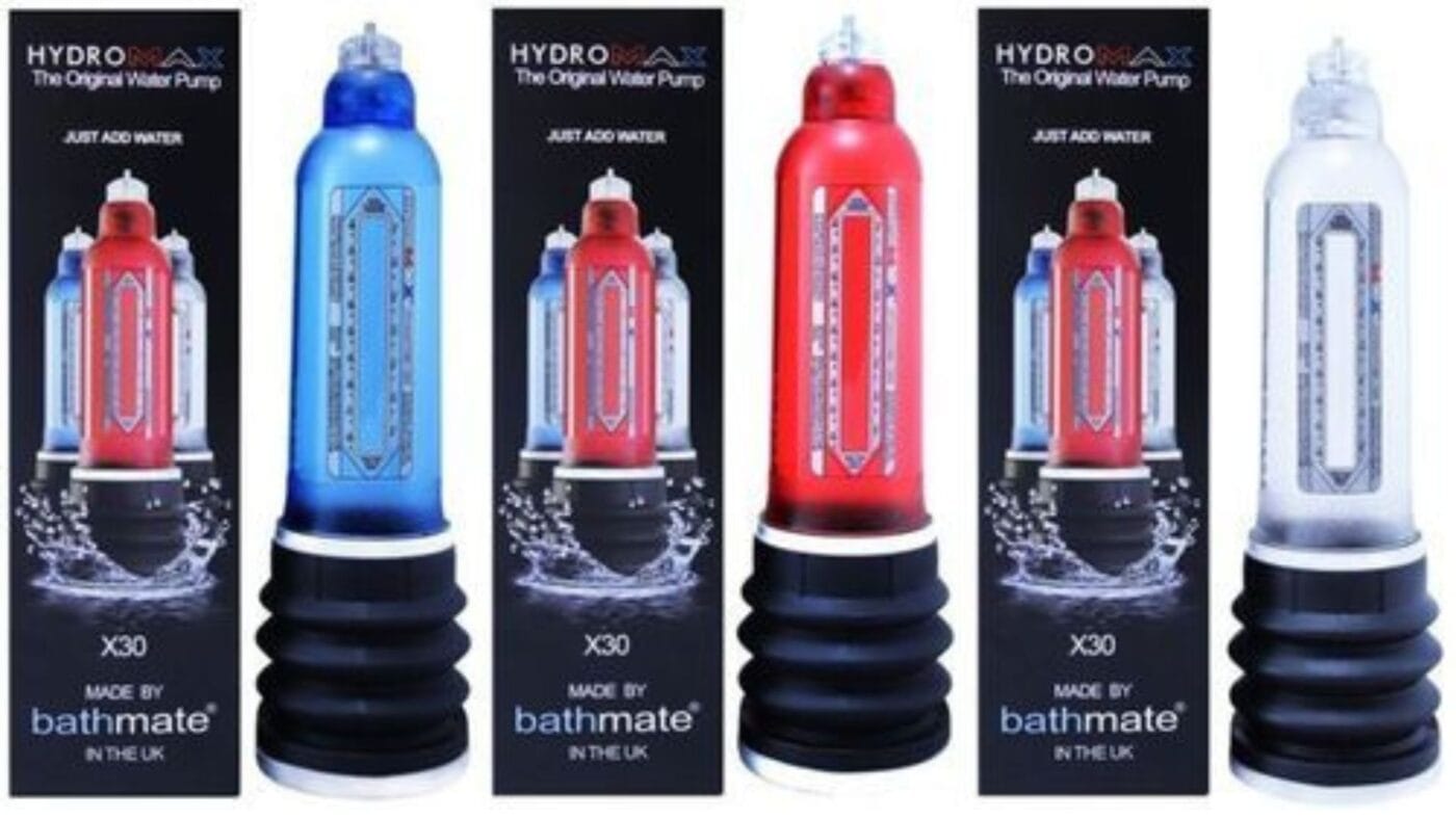 Bathmate Hydromax X30 Water-Based Male Wellness Pump