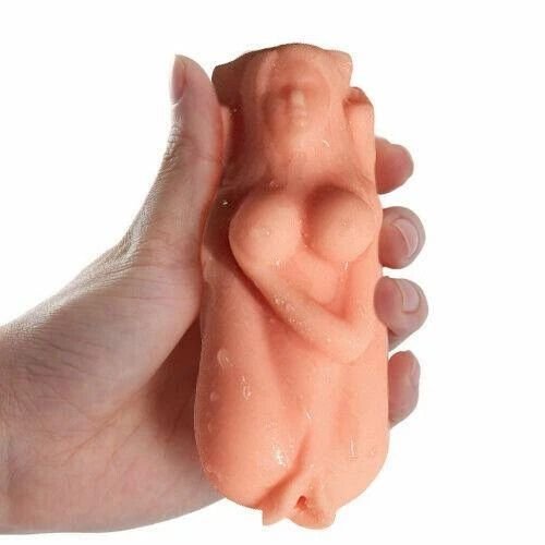 mini half body female masturbator doll for male