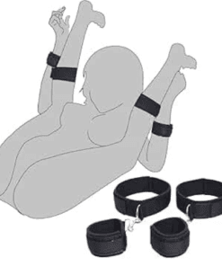 4 pcs Adjustable Handcuffs set, operatoys, operator