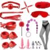 15-pieces-combo-pack-bdsm-bondage-set-red