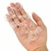 4-pieces clear penis ring set delay ejaculation for men
