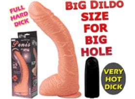 9.5" Suction Cup Large Dildo
