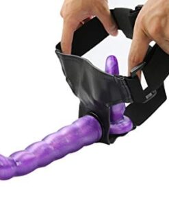 A Purple Penis Strap On Penis Double Dongs StrapOn for Couples
