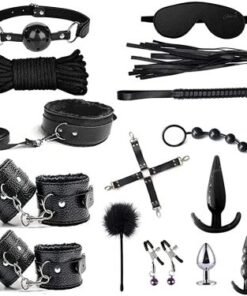 beginners-bdsm-restraints-14-pcs-bondage-kit-black