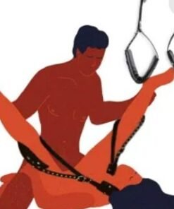 black-easy-access-portable-thigh-restraint-sling-for-sex-bondage-unisex