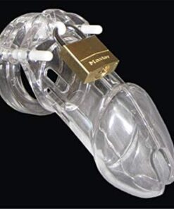 CB-6000 Male Chastity Device- Clear