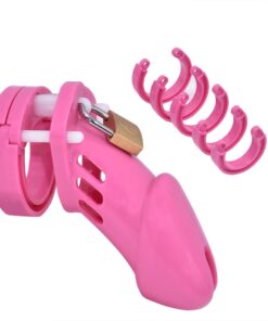 CB-6000 PINK Male Chastity Device Penis Lock Male Chastity