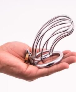 Chastity 444 lock stainless Steel male device