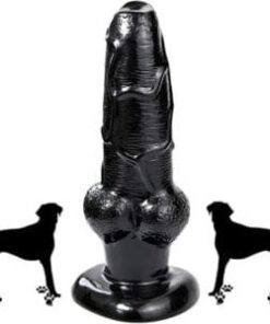 Large Wolf Knotted Realisitc Dog Animal Penis Dildo
