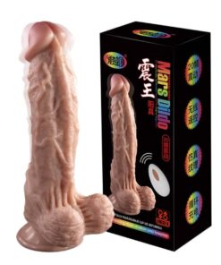 Mars Wireless Remote Controlled Super Realistic Dildo XL Size