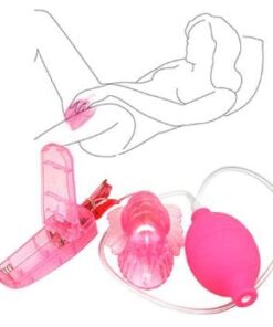 Pleasure Butterfly Clitoral Pump Multispeed Vagina Sucker