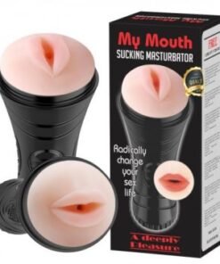 Mouth Sucking Male Masturbator