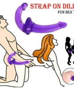 Jelly Dildo Double Ended Anal Vagina